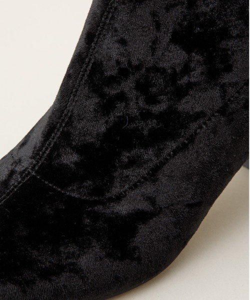 LE VERNIS（ル・ベルニ）の「LE VERNIS(ル・ベルニ)Velor stretch boots（ブーツ・レディース・ブラック/ブラウン・24.5/23.5）」の12枚目の写真