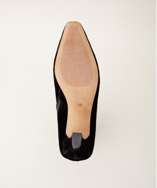 LE VERNIS（ル・ベルニ）の「LE VERNIS(ル・ベルニ)Velor stretch boots（ブーツ・レディース・ブラック/ブラウン・24.5/23.5）」の15枚目の写真