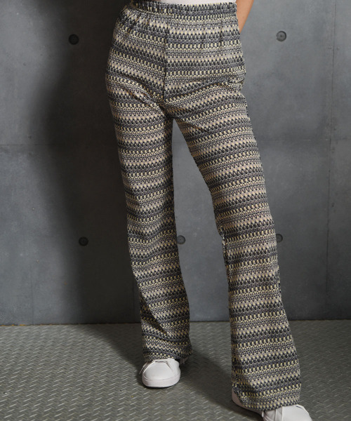 セール】ヒッピー風エスニックニットパンツ Hippie-style Ethnic