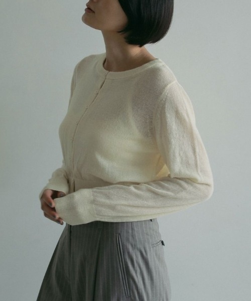 セール】anuke Layered Mohair Knit 62510509（カーディガン