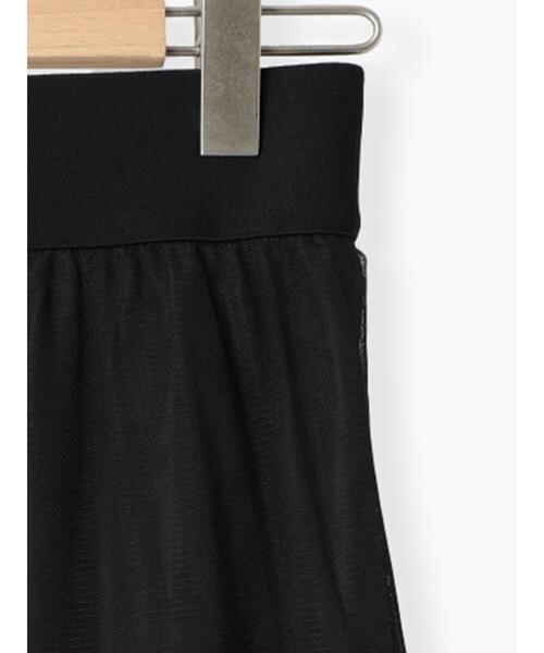 Samansa Mos2（サマンサ モスモス）の「チュールフリルスカート（スカート・レディース・ブラック/カーキ/グレー/キナリ・F）」の5枚目の写真