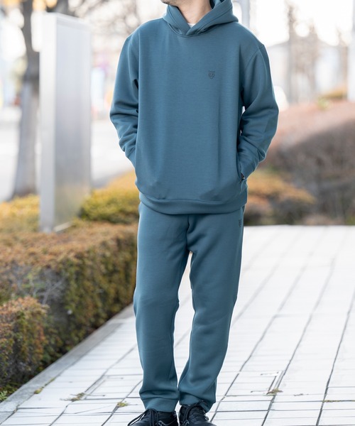 VIRTUOUS(バーチャス)の「【VIRTUOUS/バーチャス】スポンジロゴプリントパンツ/スウェットパンツ(スウェットパンツ・メンズ・ブルーグリーン/ブラック/グレー・MEDIUM/X-LARGE/LARGE)」の9枚目の写真