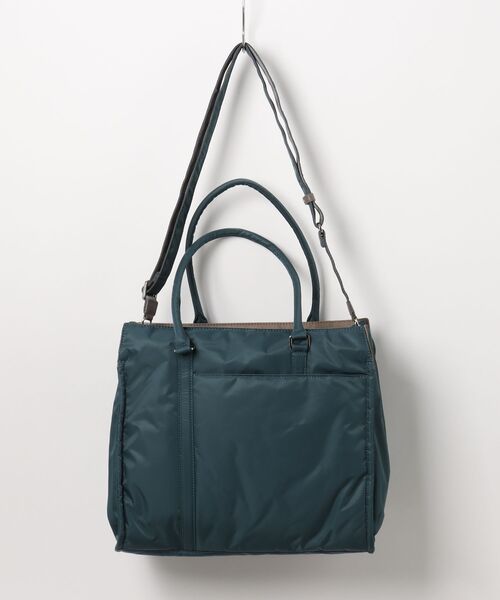 ムック本掲載】ツイルナイロン スクエアトート Mサイズ（トートバッグ