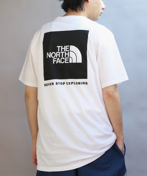 THE NORTH FACE（ザノースフェイス）の「ノースフェイスボックス半袖Tシャツ（Tシャツ/カットソー・メンズ・ホワイト/ブラック・LARGE/MEDIUM）」の21枚目の写真