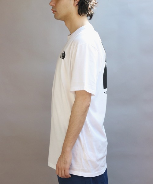 THE NORTH FACE（ザノースフェイス）の「ノースフェイスボックス半袖Tシャツ（Tシャツ/カットソー・メンズ・ホワイト/ブラック・LARGE/MEDIUM）」の11枚目の写真