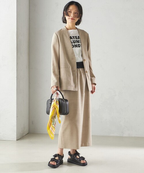 SHIPS（シップス）の「2WAY リボン サンダル（サンダル・レディース・ブラック/ブラウン・36/37/38）」の22枚目の写真