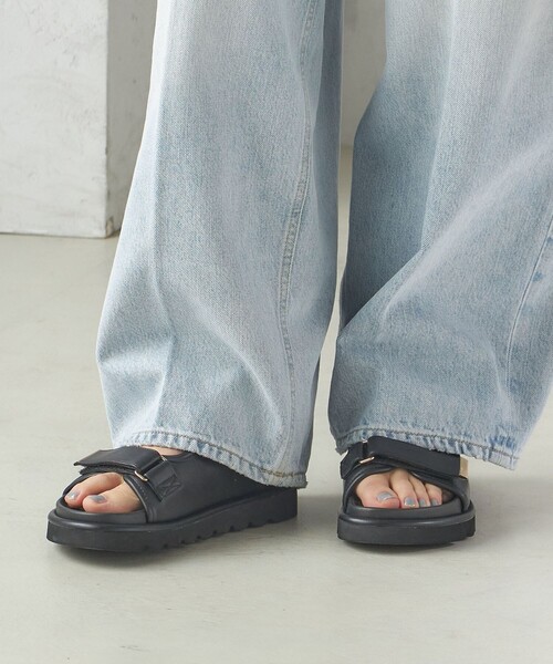 uni's room■2color リボンリボンリボンサンダル SS-SS24-44 🎀24SS Collection🎀 【リボンストラップスニーカーソール