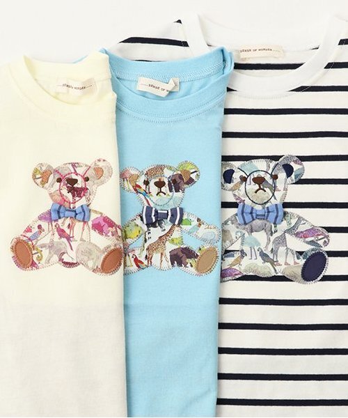 最終お値下げテディベアデザイン Tシャツ 半袖 セール】キューフォーザズーテディベア半袖Tシャツ（Tシャツ