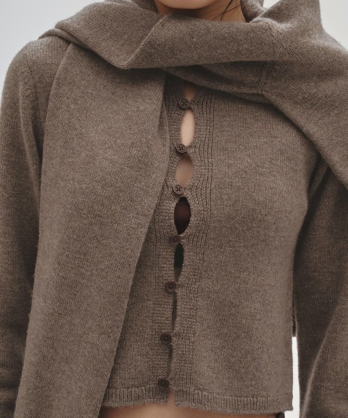 トゥデイフル 新作新品 未使用カーディガン TODAYFUL トゥデイフル 2026Prefall トップス Volume Handknit