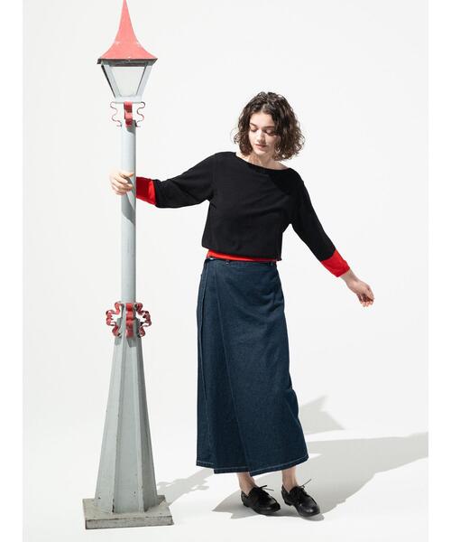 Lugnoncure(ルノンキュール)の「配色ニットプルオーバー《2025spring catalog item》(ニット/セーター・レディース・ベージュ/ネイビー/オフホワイト・F)」の4枚目の写真
