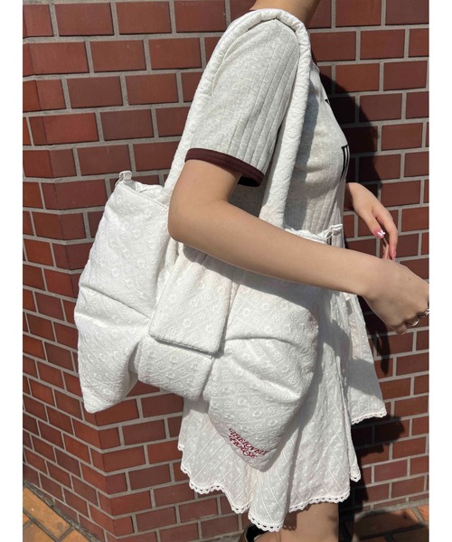 WC（ダブル シー）の「コットンレースリボンバッグ（ショルダーバッグ・レディース・ホワイト・FREE）」の20枚目の写真