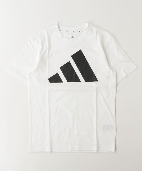 adidas(アディダス)の「アディダス adidas エッセンシャルズ 半袖Tシャツ キッズ(Tシャツ/カットソー・キッズ・ブルー/ブラック/ホワイト/レッド/ベージュ・130cm/140cm/150cm/160cm)」の2枚目の写真