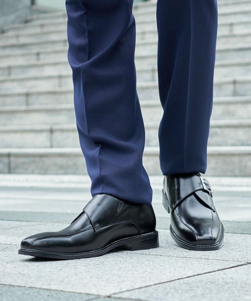 TETE HOMME(テットオム)の「ウィングチップドレスシューズ / モンクストラップドレスシューズ(ドレスシューズ・メンズ・ブラック/ブラウン/ブラック系1/ブラック系2・SMALL/MEDIUM/LARGE)」の10枚目の写真