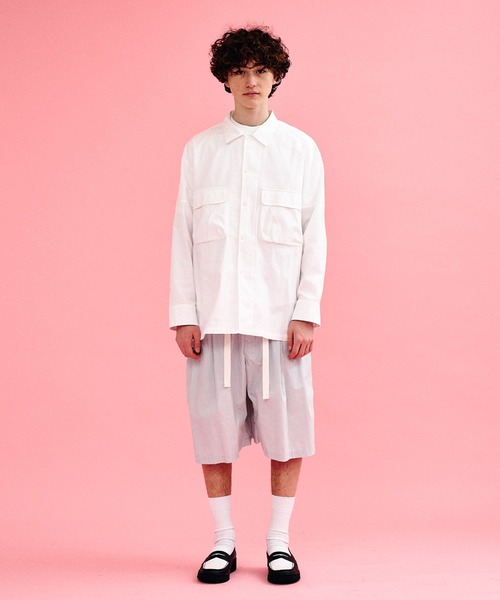 ZOZO限定】タイプライター ワイドショーツ（その他パンツ）｜417