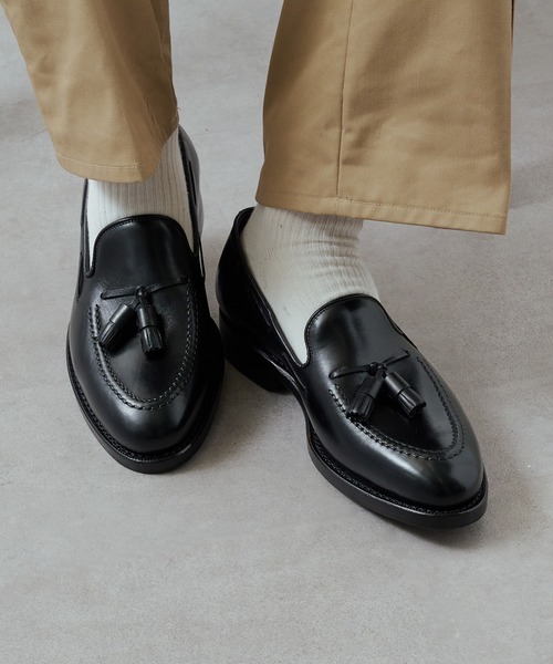 希少 ジャランスリウァヤ タッセルローファー Tirta 98811 ローファー | 98811 Tirta / BLACK CALF (DAINITE SOLE) - Jalan