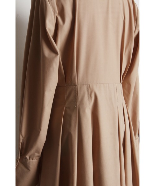 &. NOSTALGIA（アンドドットノスタルジア）の「ウエストタックシャツワンピース（長袖）（シャツワンピース・レディース・ブルー/ネイビー/ベージュ・M）」の8枚目の写真