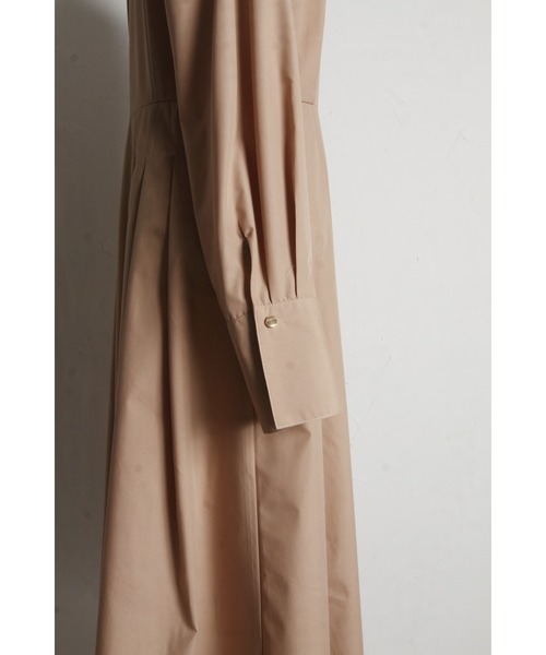 &. NOSTALGIA（アンドドットノスタルジア）の「ウエストタックシャツワンピース（長袖）（シャツワンピース・レディース・ブルー/ネイビー/ベージュ・M）」の14枚目の写真