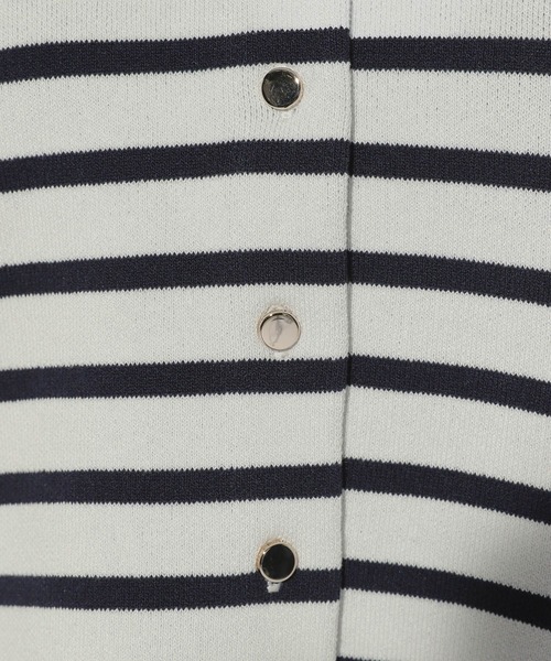 Elura(エルーラ)の「カットソーライクニットカーディガン/289226(カーディガン/ボレロ・レディース・ネイビー/イエロー/ブラック系その他・FREE)」の6枚目の写真