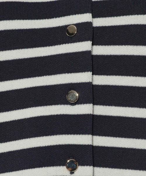 Elura(エルーラ)の「カットソーライクニットカーディガン/289226(カーディガン/ボレロ・レディース・ネイビー/イエロー/ブラック系その他・FREE)」の4枚目の写真