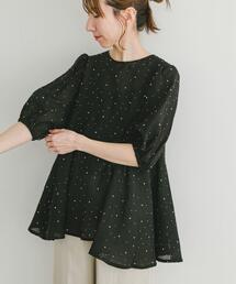 ITEMS URBANRESEARCH | ラメストーンシアーブラウス(シャツ/ブラウス)