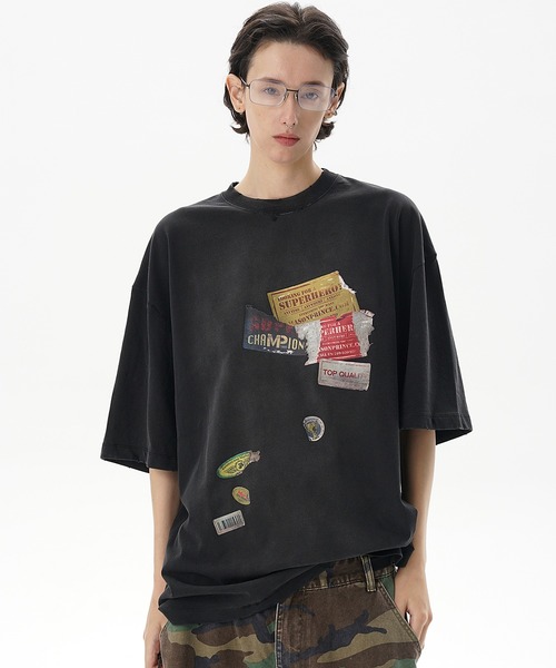 タイプロTシャツ　Lサイズ オーバーサイズ ナンバリング ゲームシャツ Tシャツ DT4314