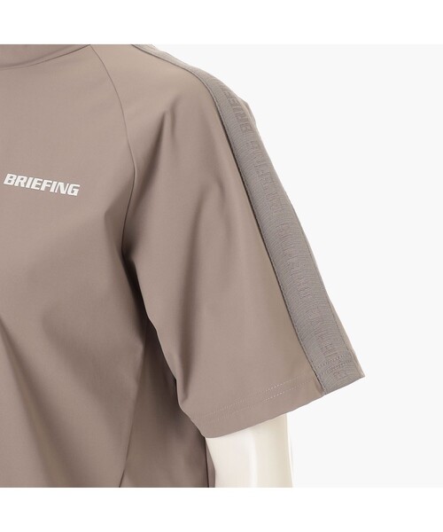 BRIEFING(ブリーフィング)の「【BRIEFING GOLF/ブリーフィングゴルフ】 WOMEN’S LOGO LINE HIGHNECK (リラックスフィット)(Tシャツ/カットソー・レディース・ネイビー/ホワイト/グレー系その他/ブラック/オリーブ・M/S)」の11枚目の写真