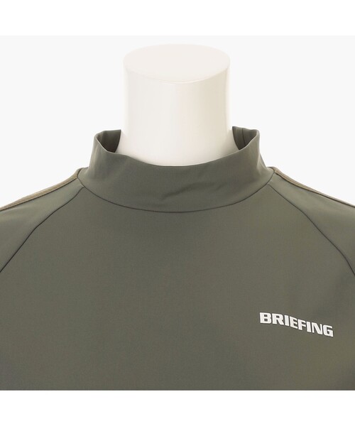BRIEFING(ブリーフィング)の「【BRIEFING GOLF/ブリーフィングゴルフ】 WOMEN’S LOGO LINE HIGHNECK (リラックスフィット)(Tシャツ/カットソー・レディース・ネイビー/ホワイト/グレー系その他/ブラック/オリーブ・M/S)」の18枚目の写真