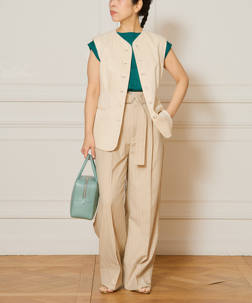 セール】IENA LA BOUCLE Linen フレンチスリーブプルオーバー