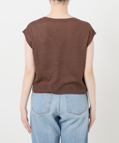 セール】IENA LA BOUCLE Linen フレンチスリーブプルオーバー