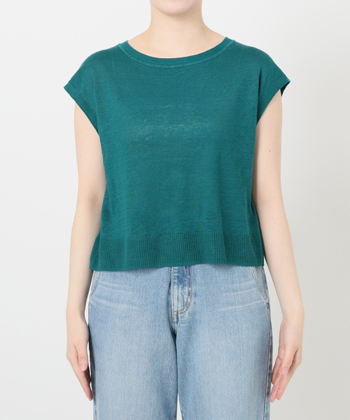 新品IENA LA BOUCLE Linen フレンチスリーブプルオーバー セール】IENA LA BOUCLE Linen フレンチスリーブプルオーバー
