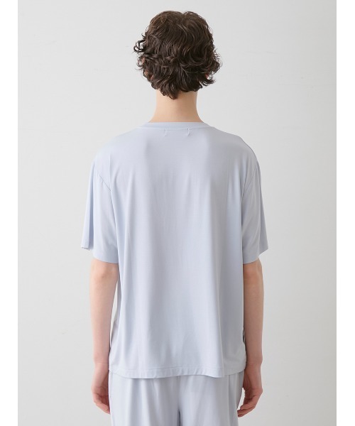 GELATO PIQUE 【接触冷感】グレー ルームウェア gelato pique（ジェラートピケ）の「【HOMME】【接触冷感】COOL