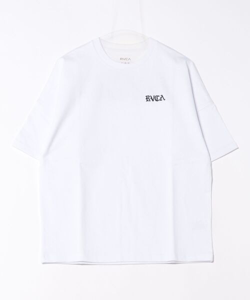 RVCA（ルーカ）の「RVCA/ルーカ Tシャツ ブランドロゴ BF04C-P20（Tシャツ/カットソー・レディース・ブラック/ホワイト・S/M/L）」の3枚目の写真