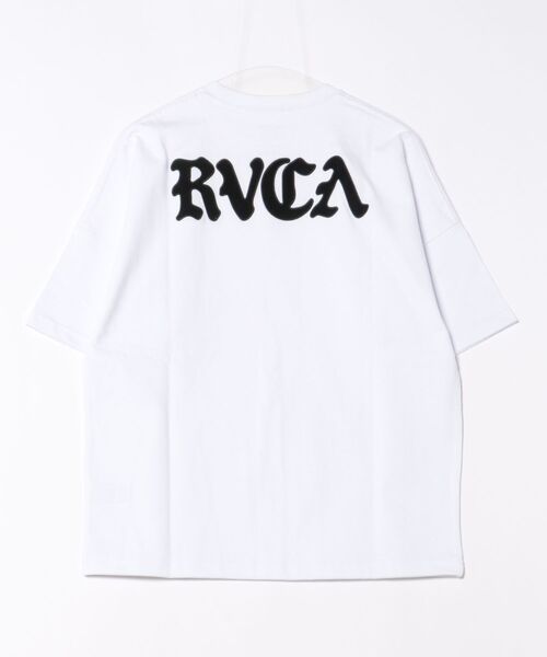 RVCA（ルーカ）の「RVCA/ルーカ Tシャツ ブランドロゴ BF04C-P20（Tシャツ/カットソー・レディース・ブラック/ホワイト・S/M/L）」の9枚目の写真