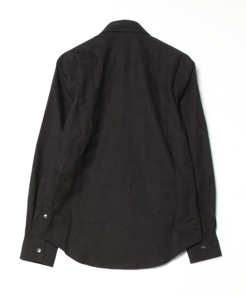 Vivienne Westwood MAN（ヴィヴィアンウエストウッドマン）の「BADGES JACQUARD FAKE TIE SHIRT（シャツ/ブラウス・メンズ・ブラック・XL/L/S）」の2枚目の写真