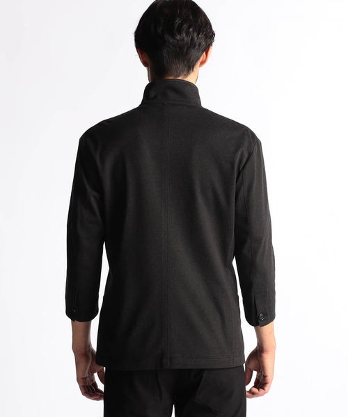 NICOLE CLUB FOR MEN（ニコルクラブフォーメン）の「7分袖イタリアンカラージャケット（その他アウター・メンズ・ライトグレー/グレー/ブラック/ブルー/ラベンダー・MEDIUM/LARGE/X-LARGE）」の7枚目の写真