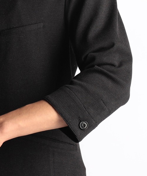 NICOLE CLUB FOR MEN（ニコルクラブフォーメン）の「7分袖イタリアンカラージャケット（その他アウター・メンズ・ライトグレー/グレー/ブラック/ブルー/ラベンダー・MEDIUM/LARGE/X-LARGE）」の11枚目の写真