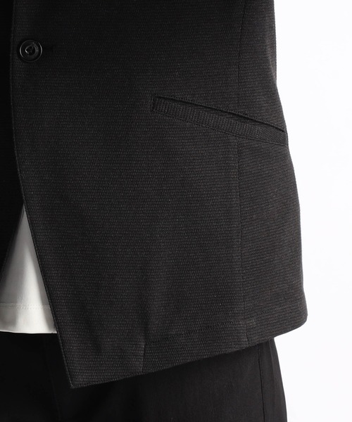 NICOLE CLUB FOR MEN（ニコルクラブフォーメン）の「7分袖イタリアンカラージャケット（その他アウター・メンズ・ライトグレー/グレー/ブラック/ブルー/ラベンダー・MEDIUM/LARGE/X-LARGE）」の14枚目の写真