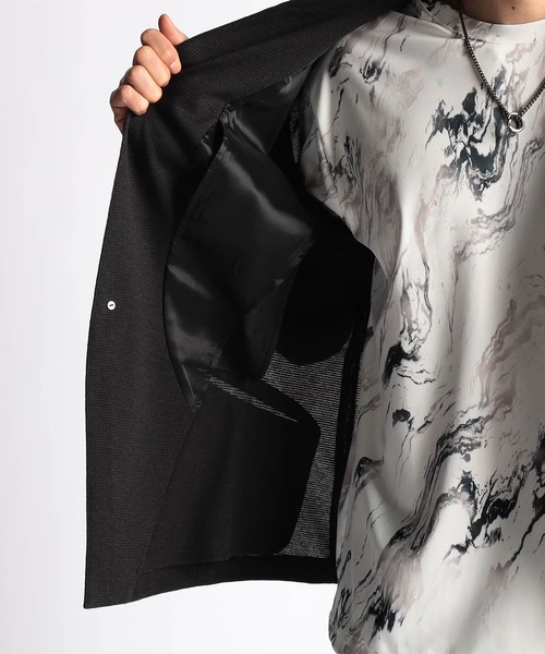 NICOLE CLUB FOR MEN（ニコルクラブフォーメン）の「7分袖イタリアンカラージャケット（その他アウター・メンズ・ライトグレー/グレー/ブラック/ブルー/ラベンダー・MEDIUM/LARGE/X-LARGE）」の16枚目の写真