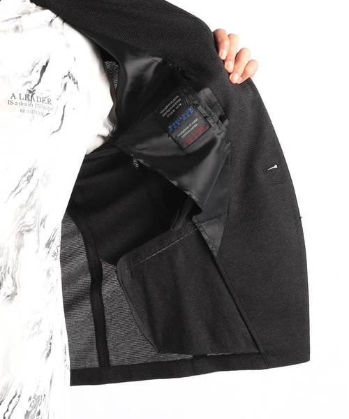 NICOLE CLUB FOR MEN（ニコルクラブフォーメン）の「7分袖イタリアンカラージャケット（その他アウター・メンズ・ライトグレー/グレー/ブラック/ブルー/ラベンダー・MEDIUM/LARGE/X-LARGE）」の17枚目の写真