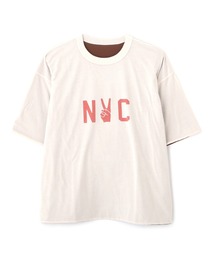 REMI RELIEF（レミレリーフ）の「REMI RELIEF(レミレリーフ)別注40/- 天竺BIGサイズ リバーシブルT（Tシャツ/カットソー）」