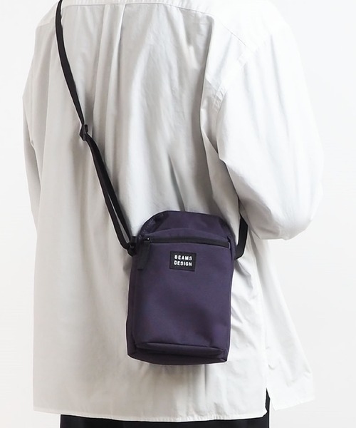 BEAMS DESIGN(ビームス デザイン)の「BEAMSDESIGN(ビームスデザイン)Every One ショルダーバッグ(ショルダーバッグ・メンズ・ブラウン/ベージュ/パープル/グレー/ブラック・FREE)」の5枚目の写真