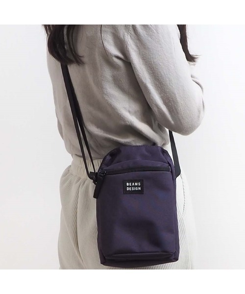 BEAMS DESIGN(ビームス デザイン)の「BEAMSDESIGN(ビームスデザイン)Every One ショルダーバッグ(ショルダーバッグ・メンズ・ブラウン/ベージュ/パープル/グレー/ブラック・FREE)」の7枚目の写真