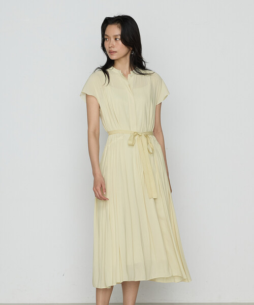 K.T KIYOKO TAKASE(キヨコタカセ)の「シャンブレーカッセン シャツドレス(ワンピース・レディース・チャコール/レモンイエロー/カーキ/ブルー系・9号/7号)」の16枚目の写真