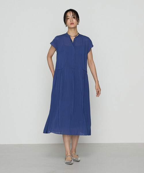 K.T KIYOKO TAKASE(キヨコタカセ)の「シャンブレーカッセン シャツドレス(ワンピース・レディース・チャコール/レモンイエロー/カーキ/ブルー系・9号/7号)」の21枚目の写真