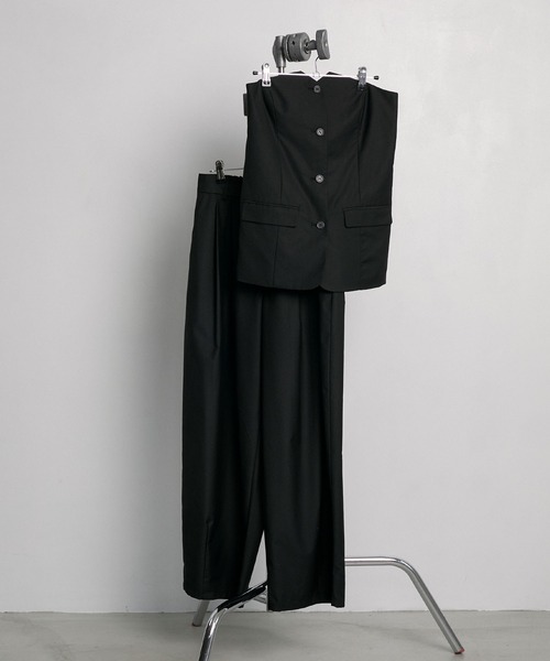 Tuck wide slacks / タックワイドスラックスパンツ