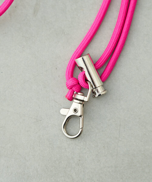 BIRTHDAY BAR（バースデイバー）の「【perche ペルケ】蛍光レザーストラップ付ジャバラカードウォレット（財布・レディース・ピンク/グリーン/イエロー・0）」の15枚目の写真