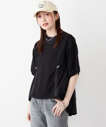 SHIPS Colors | SHIPS Colors:〈洗濯機可能〉ミニ裏毛 ドッキング トップス◇(Tシャツ/カットソー)