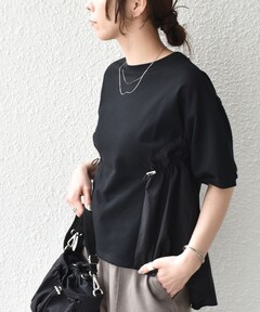 SHEER PLAID VOLUME SLEEVE TOPS（シャツ/ブラウス）｜CLANE（クラネ
