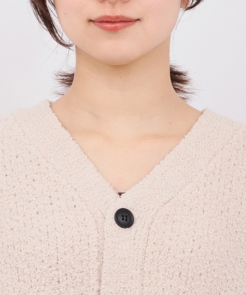 チチカカ（チチカカ）の「ナバホモールニットカーディガン（カーディガン/ボレロ・レディース・アイボリー/ブラック/オレンジ・FREE）」の17枚目の写真