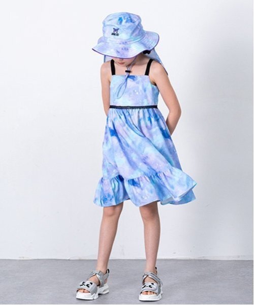 水陸両用】タイダイ柄 サンドレス（ワンピース）｜ANNA SUI mini